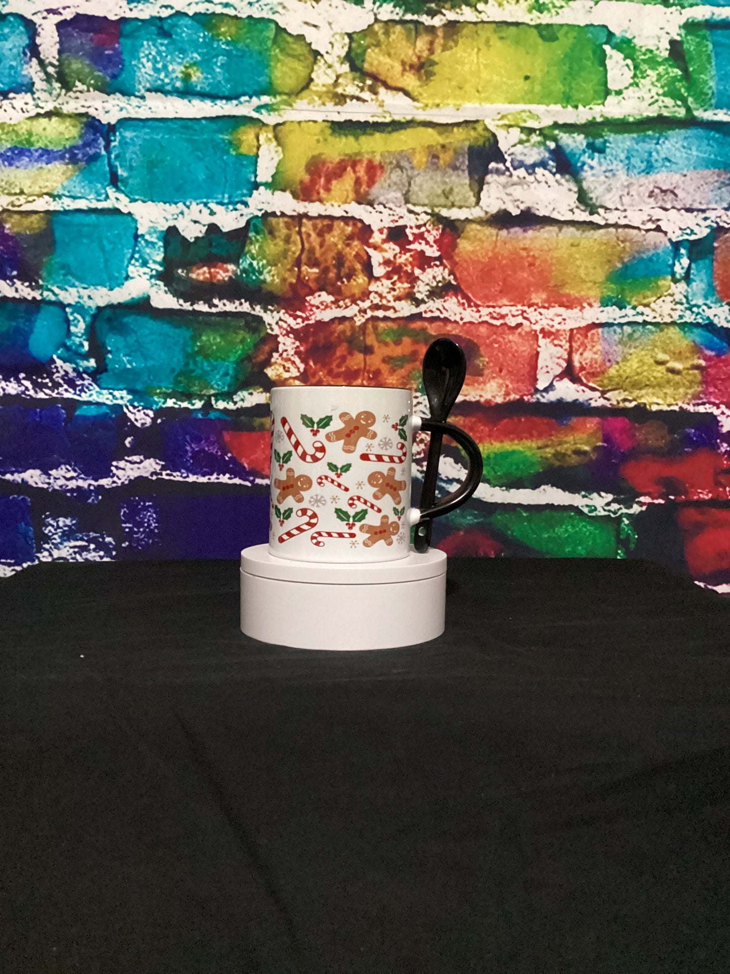 Candy Canes and Gingerbread Men Mug